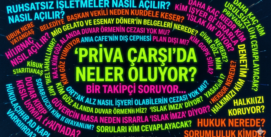 Kuşadası’nda Büyük İddia: Priva Çarşı’da “Kaçak” İmparatorluğu mu Kuruldu?