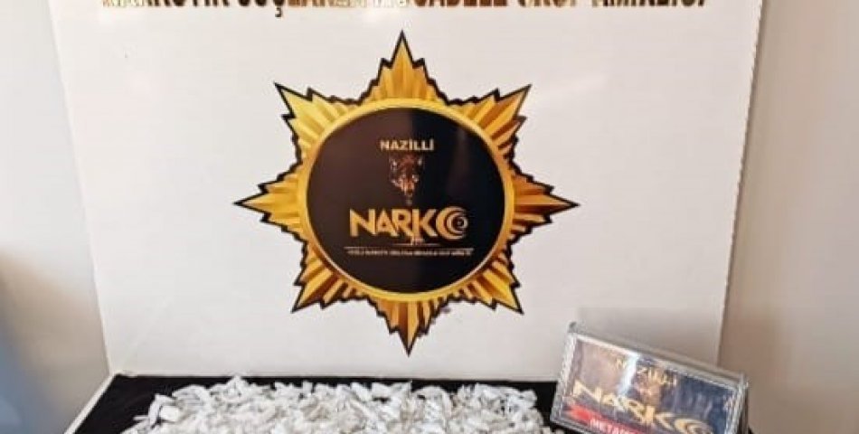 Nazilli’de Zehir Tacirine Darbe: 1,5 Kilogram Metamfetamin Ele Geçirildi