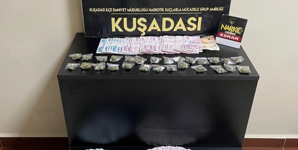 Kuşadası’nda Uyuşturucu Operasyonu: 3 Şüpheli Tutuklandı