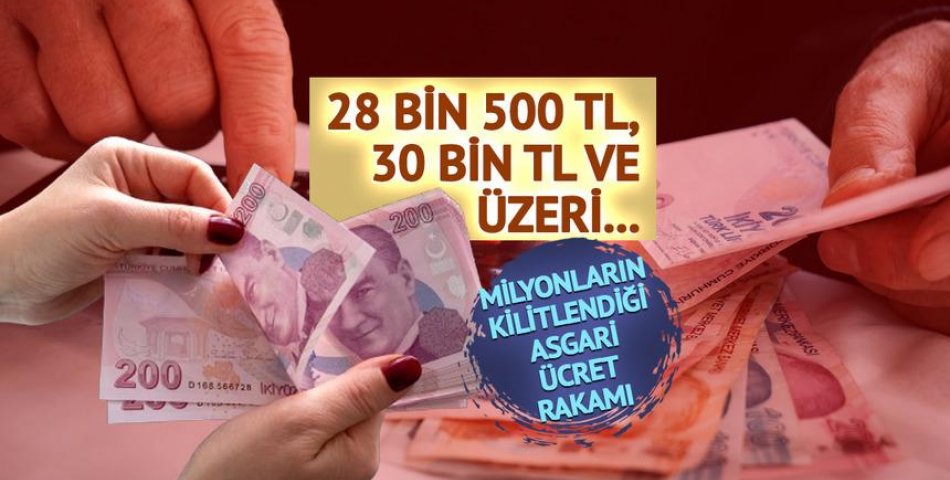 Asgari Ücrette Kulis Hareketlendi: Masadaki Rakam 30 Bin TL Bandında
