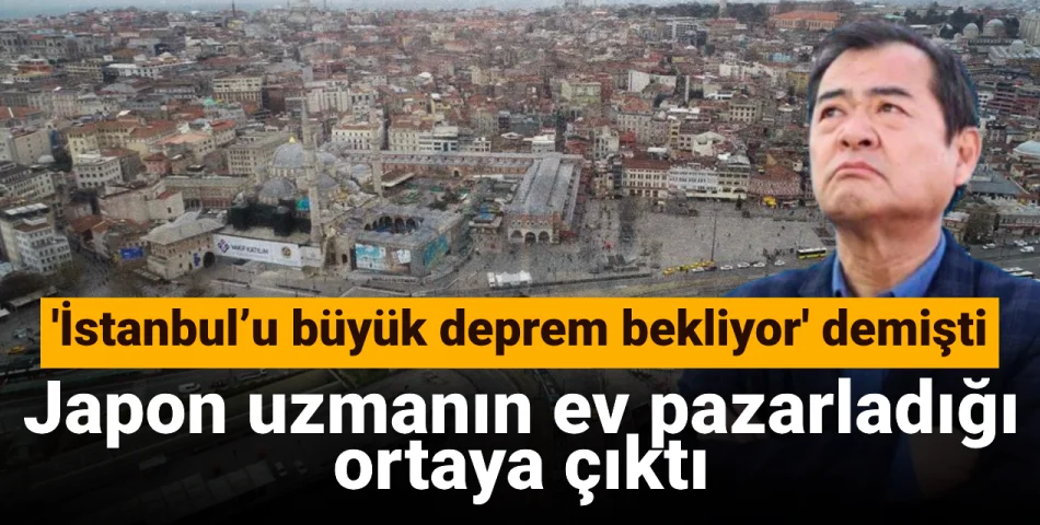İstanbul’da Büyük Deprem Uyarısı Yapan Japon Uzmanın İnşaat Şirketi Çıktı