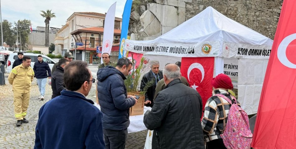 Kuşadası’nda Orman Haftası’na Anlamlı Katkı: Fidanlar Geleceğe Nefes Oldu