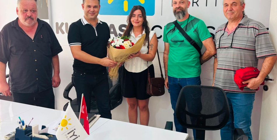 ZAFER PARTİSİ’NDEN İYİ PARTİ KUŞADASI İLÇE BAŞKANLIĞINA ZİYARET