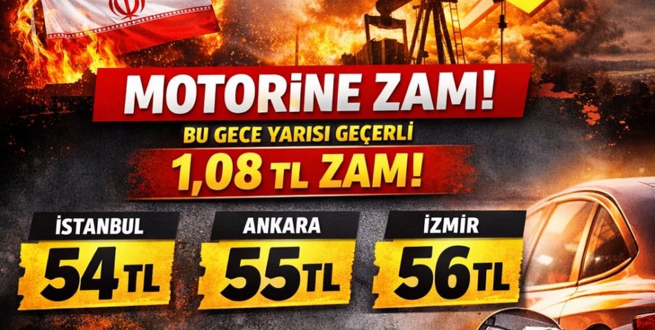 İran Krizi Petrolü Yükseltti, Zam Pompa Fiyatlarına Yansıdı