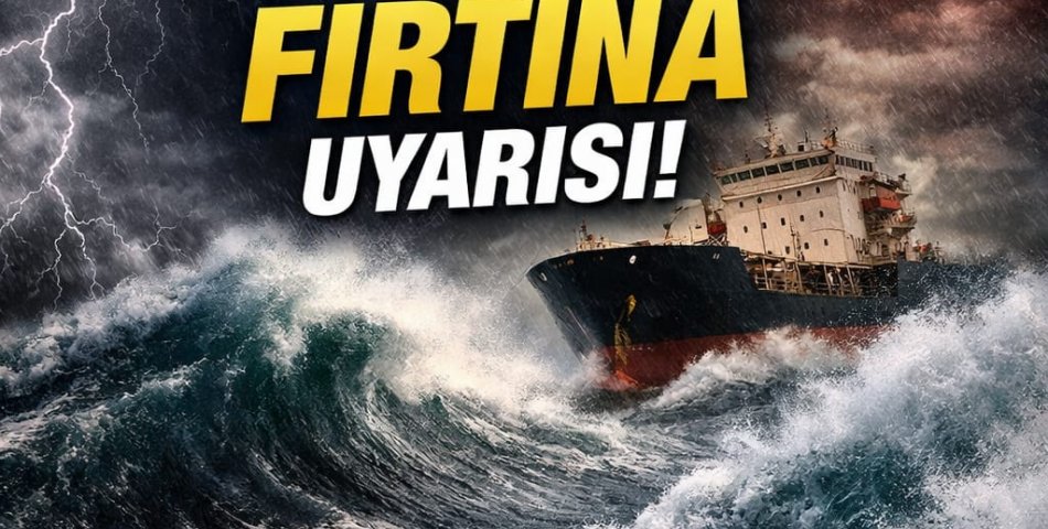 Ege Denizi’nde Kuvvetli Fırtına Uyarısı! Deniz Ulaşımı Aksamaya Karşı Uyarıldı