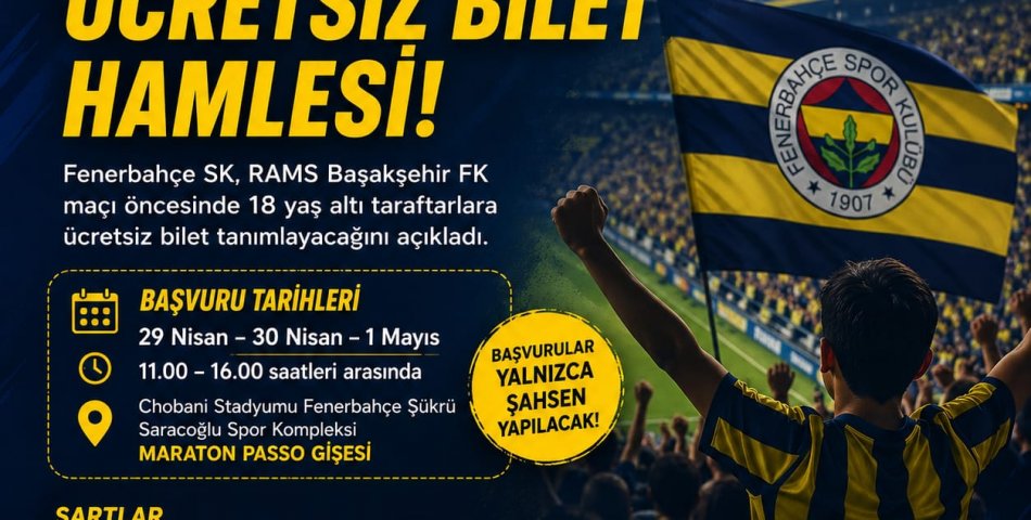 Fenerbahçe’den tribün hamlesi!