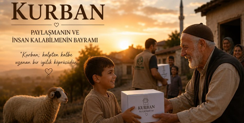 KURBAN: PAYLAŞMANIN VE İNSAN KALABİLMENİN BAYRAMI