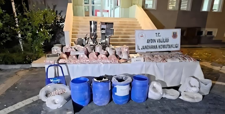 DİDİM’DE 100 MİLYONLUK ZEHİR FABRİKASINA DARBE: 4 TUTUKLAMA DAHA