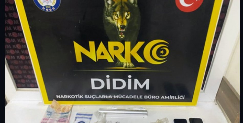 DİDİM’DE UYUŞTURUCU OPERASYONU: 1 TUTUKLAMA, 1 HÜKÜMLÜ CEZAEVİNDE!