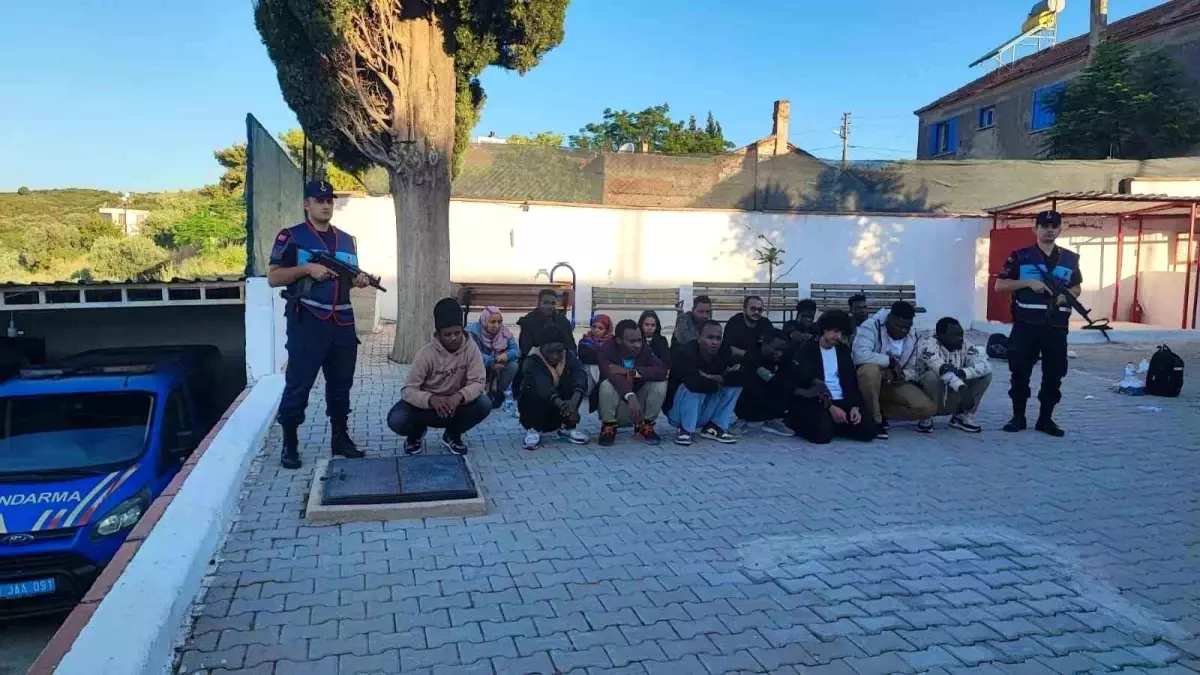 Didim’de 16 Düzensiz Göçmen ve Organizasyon Şüphelisi Yakalandı