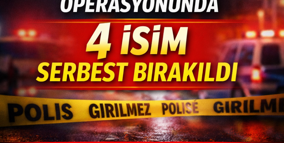 SON DAKİKA | Ünlülere Yönelik Uyuşturucu Operasyonunda 4 İsim Serbest Bırakıldı
