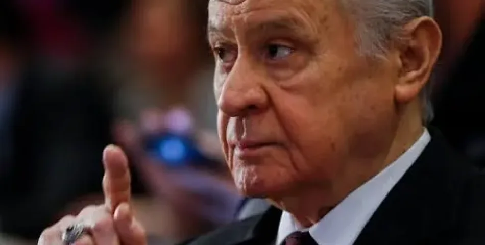BAHÇELİ’DEN İMRALI MİTİNGİNE DİKKAT ÇEKEN ÇIKIŞ: “ÖZGÜRLÜK TALEBİ YOK”