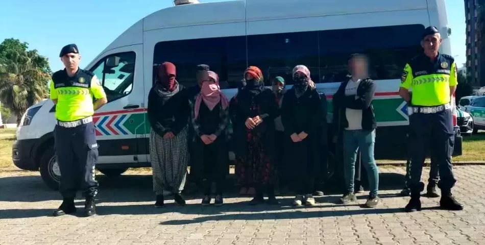 Aydın-İzmir Otoyolu’nda 12 Düzensiz Göçmen ve 2 Şüpheli Yakalandı