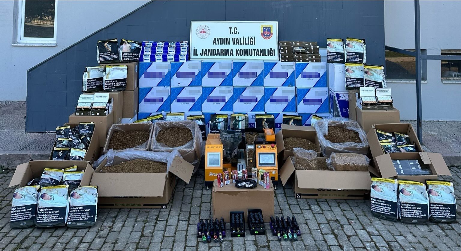Kaçak Makaron Ticareti Çökertildi: Jandarma Harekete Geçti