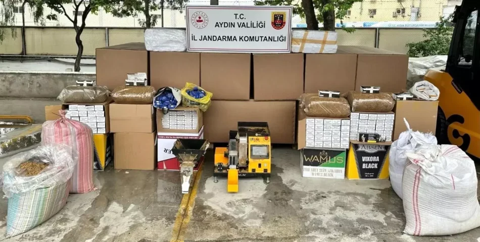 Kaçak Tütün Operasyonunda Dev Miktar: 685 Bin Makaron!