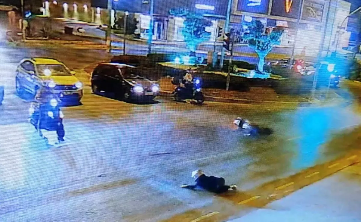 Kırmızı Işık İhlaliyle Kaza