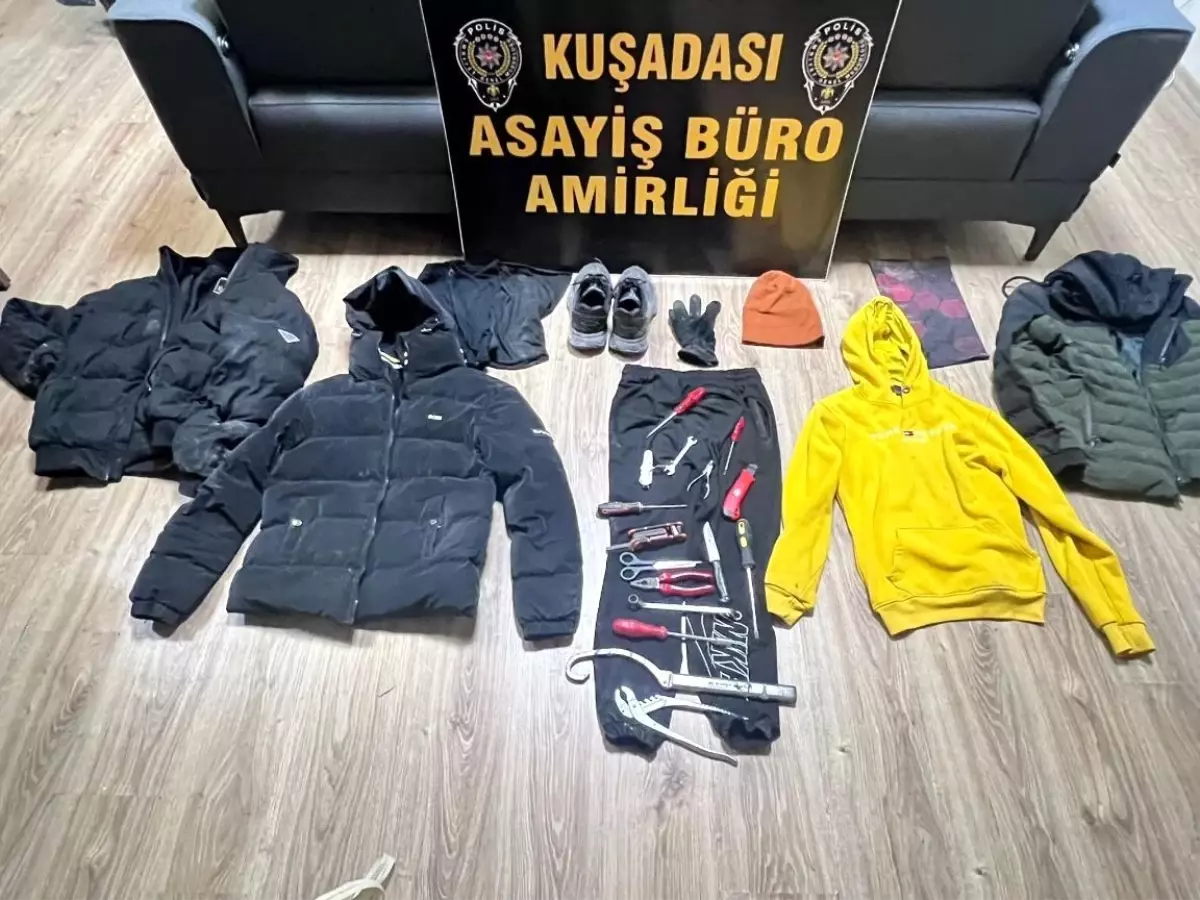 Kuşadası’nda Hırsızlık Zanlısı Yakalandı