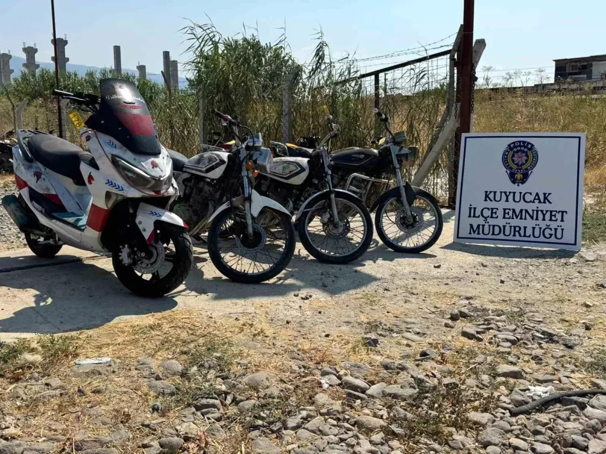 Kuyucak’ta Motosiklet Hırsızlığı Operasyonu