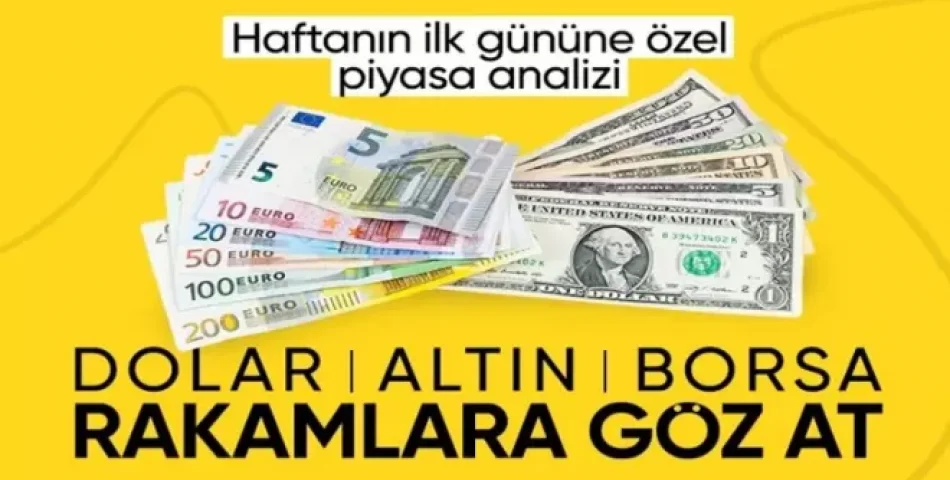 Piyasalarda Dalgalı Seyir: Altın, Döviz ve Borsa’da Son Durum!