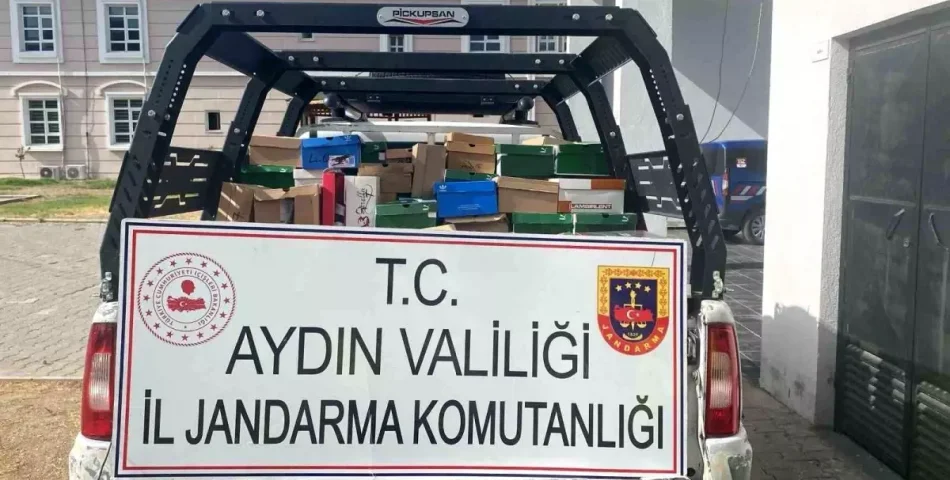 Taklit Ayakkabılarla Germencik Yolundaydı, Jandarma Geçit Vermedi!