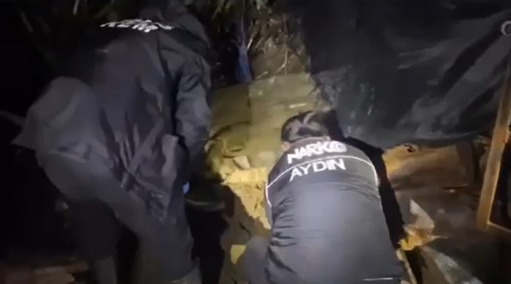 Aydın’da Şok Operasyon: Bağ Evinden Uyuşturucu Mezarı Çıktı!